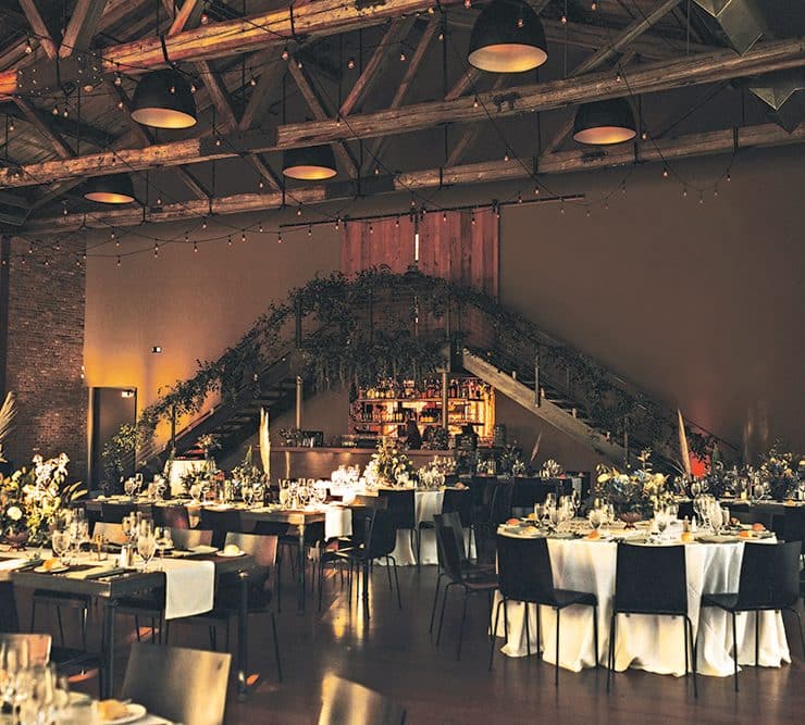 Christie & Ryan's Rustic Wedding at The Roundhouse NY