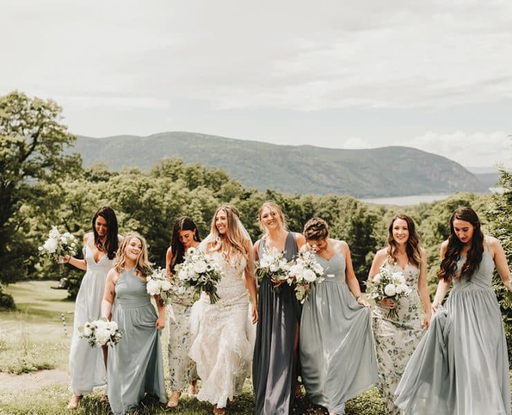 Kate & Tyler's Garden Wedding at The Garrison