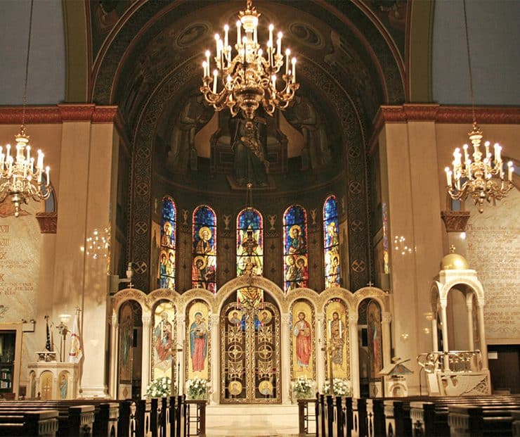 Greek Wedding Traditions, Holy Trinity Church
