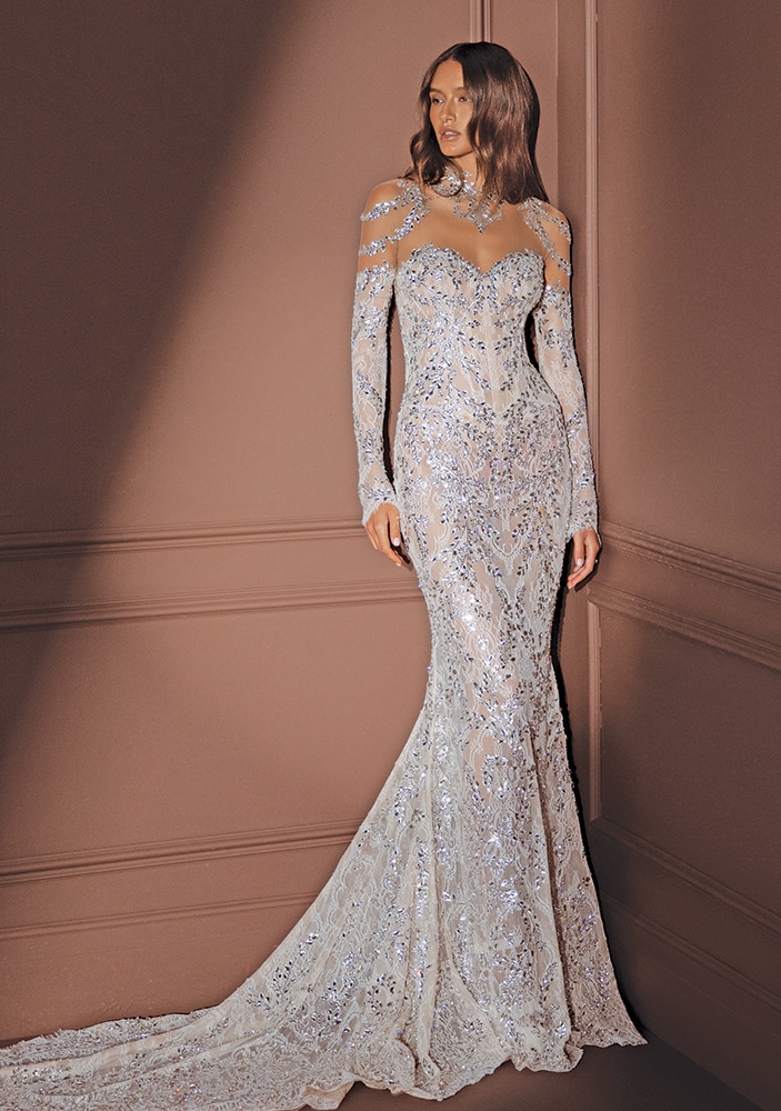Pnina Tornai Wedding Gowns  Glamorous Drama with Signature Sparkle