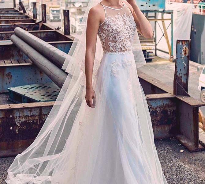 Elbeth Gillis, 2023 Bridal Gown Mystique Collection, "Celia"
