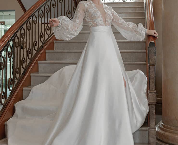Anna Georgina, 2023 Bridal Gown Collection, "Autumn Bodice & Limia Skirt"