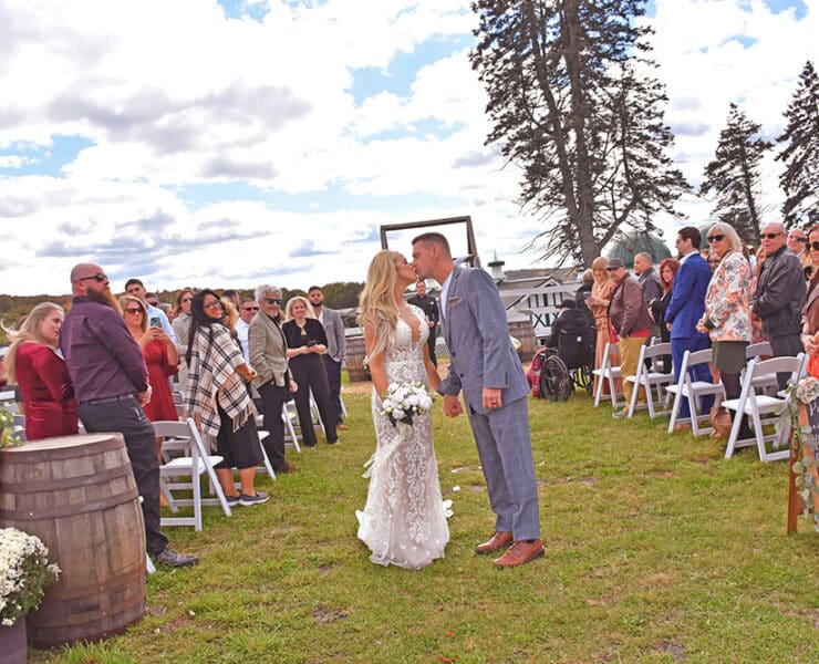 Beth and Mike's Wedding at Tilly Foster Farm
